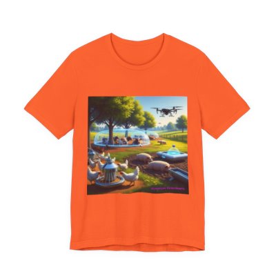 Animal Farm graphic tee in Orange