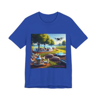 Animal Farm graphic tee in True Royal