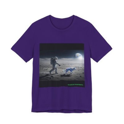 A Walk on the Moon graphic T-shirt in Team Purple